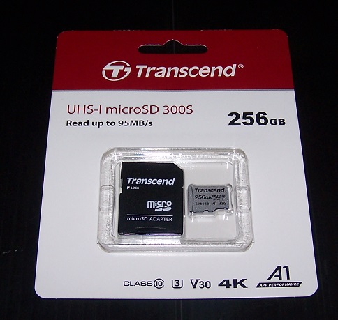 Transcend microSDカード 256GB