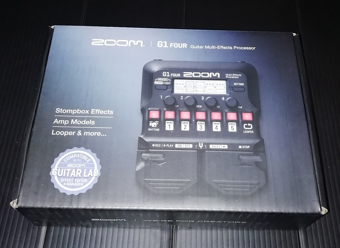 ZOOM G1 FOUR ギター用マルチエフェクター - この価格でこの音色