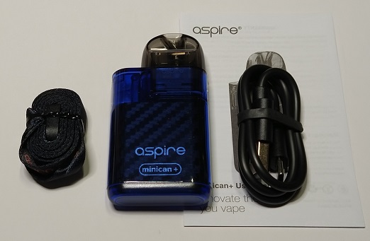 ASPIRE minican+ デジモク 電子タバコ（本体と付属品）