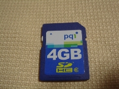 PQI SDHC Class 6 4GB