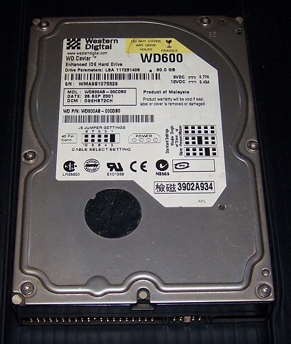 WD600AB-00CDB0-60GB