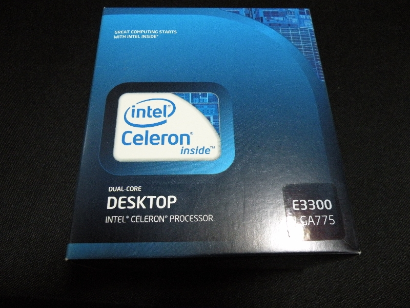 Intel Celeron Dual-Core E3300 BOX