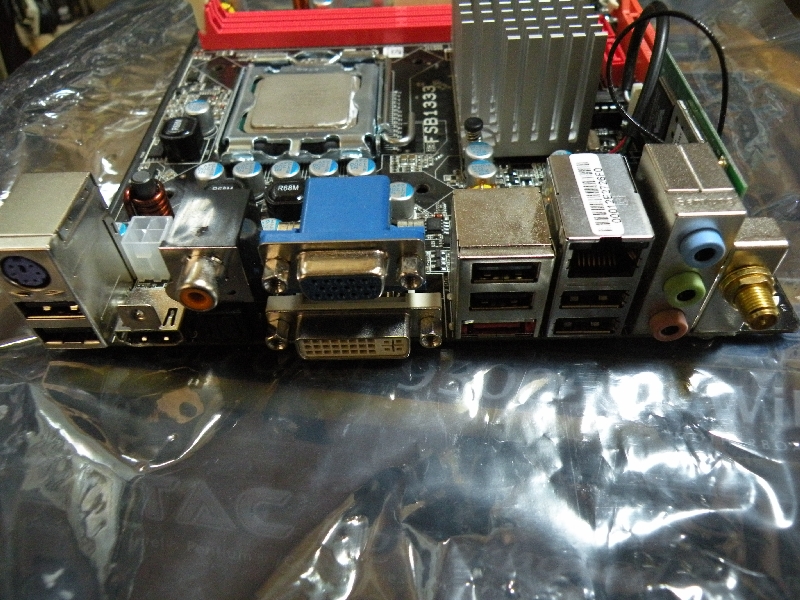 ZOTAC GeForce 9300-ITX WiFi-バックパネル