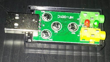 7.1ch USB サウンドカード解体