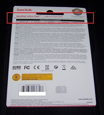 SanDisk SDCZ73-032G-G46（裏と切り口線）