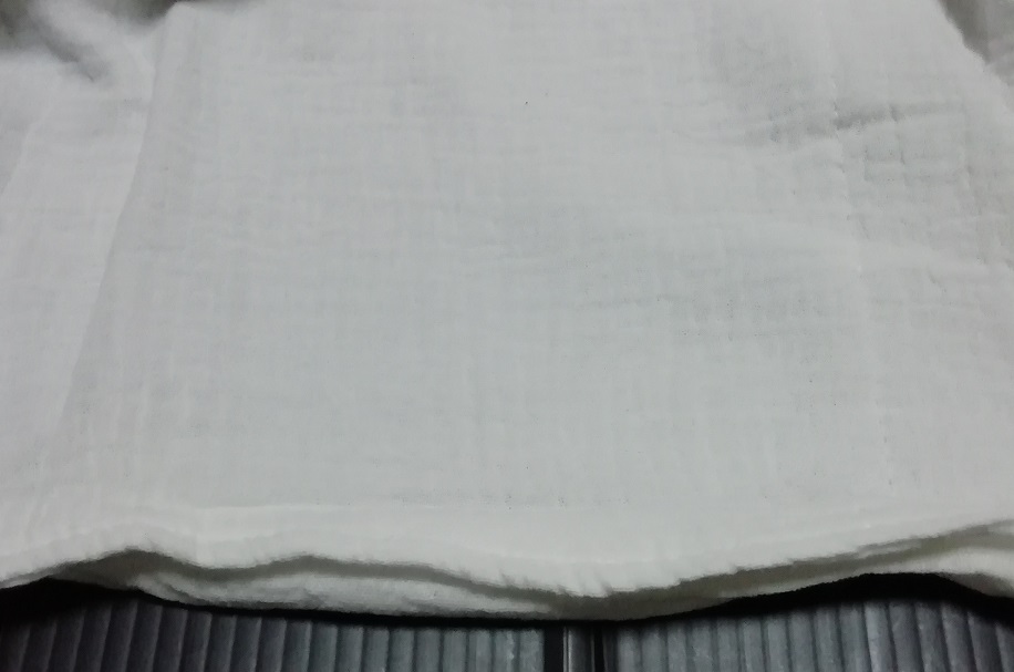 EMME ガーゼケットシングル 綿100％ 140x190cm ホワイト（薄め）