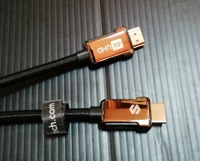HDMI ケーブル 2M 4K@60Hz, Silkland HDMI 2.0規格（コネクタ部分）