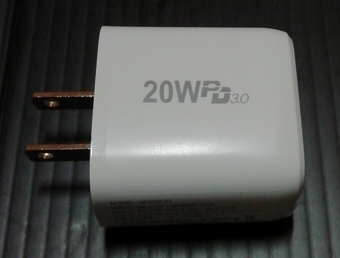 USB PD Charger 20W PD3.0（本体）