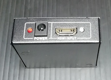 Eono HDMI分配器 1入力2出力 HDCP1.4（電源LEDと入力HDMI端子）