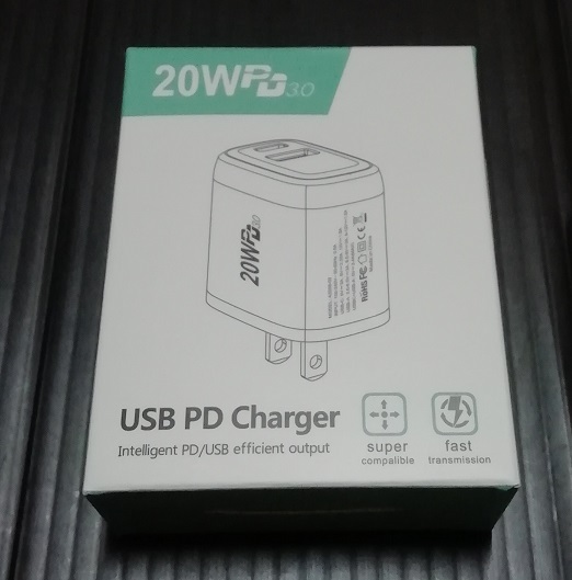 USB PD Charger 20W PD3.0（箱）