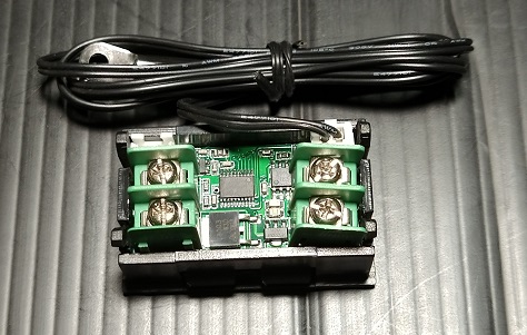 DiyStudio デジタル電圧電流計 DC 電流電圧電力抵抗温度通電時間表示（基盤面）