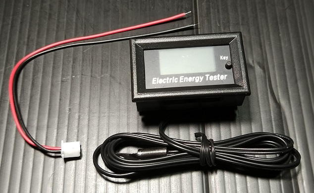 DiyStudio デジタル電圧電流計 DC 電流電圧電力抵抗温度通電時間表示（本体）