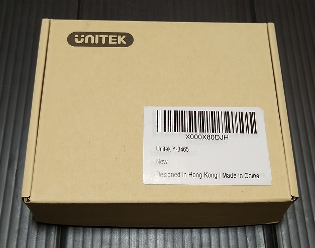 Unitek 有線LANアダプター Giga Type-C USB3.1(Gen1)端子対応（箱）
