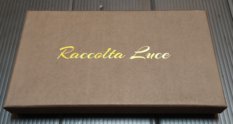 Raccolta Luce 長財布 本革ラムレザー Ｌ字 カード17枚収納（箱）