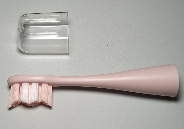 Odayソニック電動歯ブラシ 付替ブラシ4本 5モード USB充電式 IPX7防水（歯ブラシ部分）