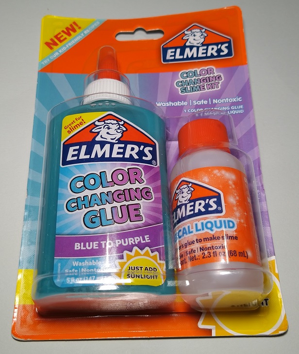 ELMER’S エルマーズ公式 カラーチェンジング スライムキット ブルー スライム（パッケージ）