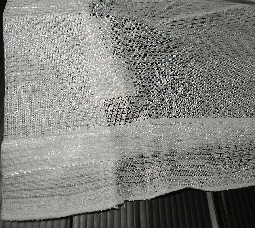 AIFY カーテン1級遮光 (レースカーテン2枚付) 4枚組 幅100cm×丈135cm ライトグレー（レースカーテン）