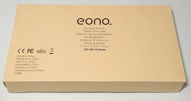 Eono(イオー ノ) 4ポート USB 3.0 ハブ メタルケース（箱）