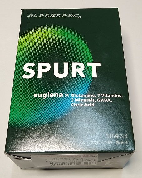 SPURT 粉末飲料 – スパート ｰ ユーグレナ スポーツ飲料 スポーツドリンク（箱）