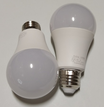 Auting LED電球 e26 電球色 60W形相当 7W 3000K PSE認証済み（本体）