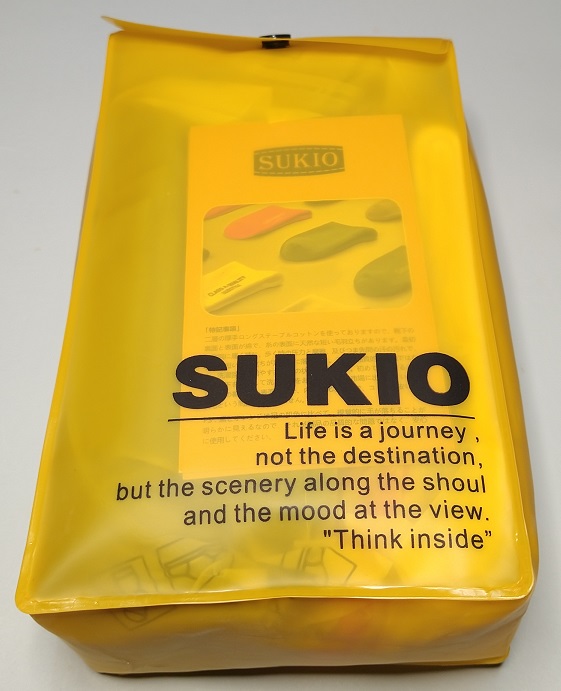 SUKIO 靴下 肉厚内側パイル 24-27cm ミックスカラー 5足セット（パッケージ）