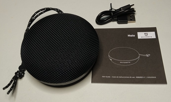 SOUNDPEATS Halo Bluetooth5.0 スピーカー（本体と添付品）
