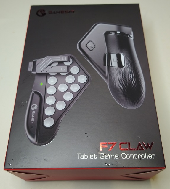 六本指 GameSir F7 Claw iPadコントローラー（箱）