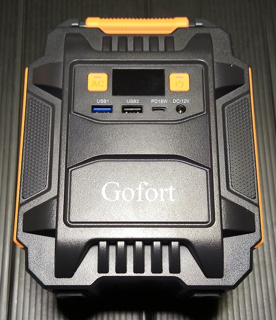 Gofort ポータブル電源 大容量 48000mAh172.8Wh（本体スイッチやUSB接続）