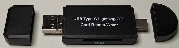 Dsoon SDカードリーダー 4in1【IOSType-cUSBMicro USB】OTG機能