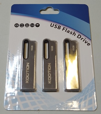 KOOTION USBメモリ 16GB 三個セット USB2.0 フラッシュドライブ