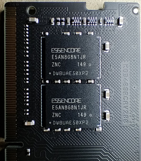 KLEVV ノートPC用 KD48GS88C-32N220AEC（メモリチップ）