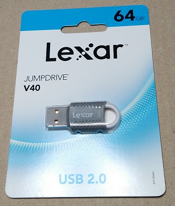 Lexar USBメモリ 64GB USB 2.0（パッケージ）