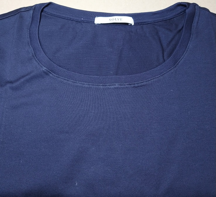 SOLVE（ソルブ）Tシャツ 仕事Tシャツ クルーネック 綿100% 半袖 メンズ