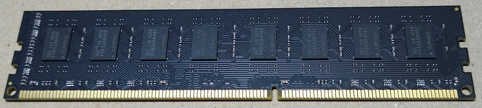 MMOMENT デスクトップPC用メモリ DDR3 4GB 1600MHz（基盤裏）