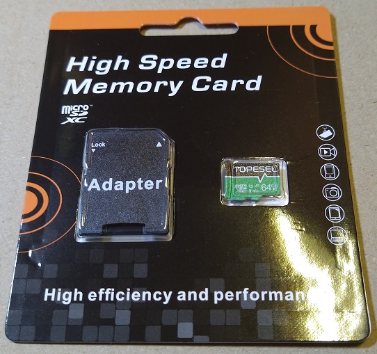 TOPESEL microSDカード 64GB