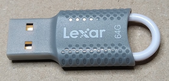 Lexar USBメモリ 64GB USB 2.0（本体）