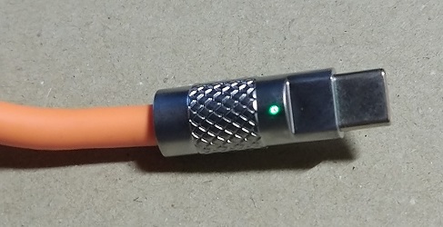LUCKYDUO USB Type C Type Aケーブル（LED点灯）