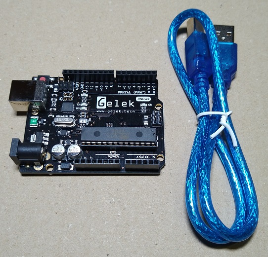 Digi-Tatoo GELEK Arduino用UNO R3 マイコンボード Arduinoと互換 開発ボード ATmega328P + ATmega16U2 (USB ケーブル)