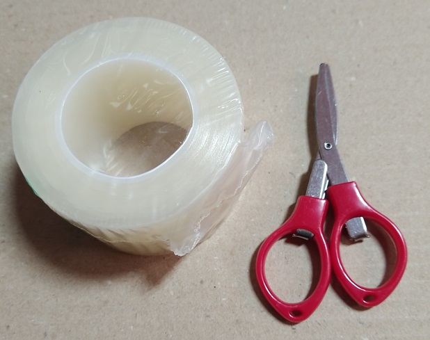 ViYoung 隙間テープ 透明テープ はさみ付属し(幅5cm×21m)