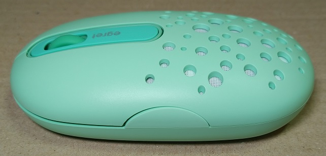 EGRET Bluetooth＆2.4G 充電式静音ワイヤレスマウス（マウス高さ）