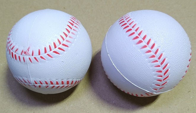 Feigles スポンジ野球練習ボール 12個入り 公式サイズ7cm (9インチ)