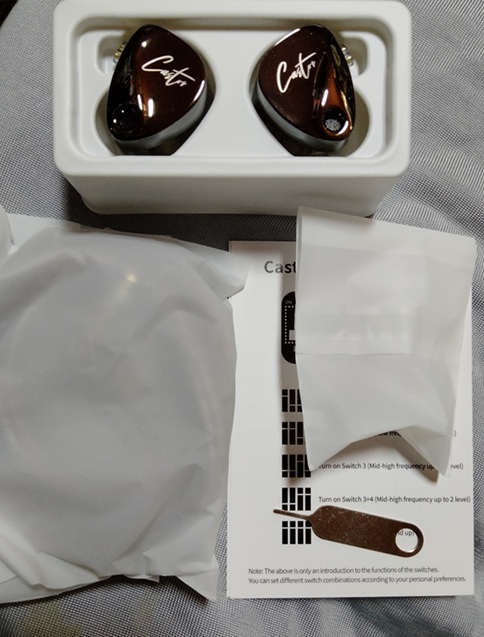 Yinyoo KZ Castor KZ イヤホン(低域補強バージョン・ブラックマイク無し)-002