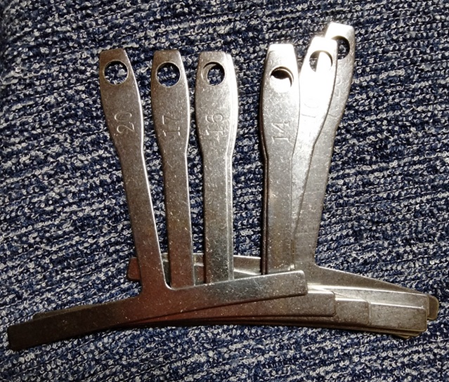 LIANHATA ラジアスゲージ アールゲージ 9枚セット